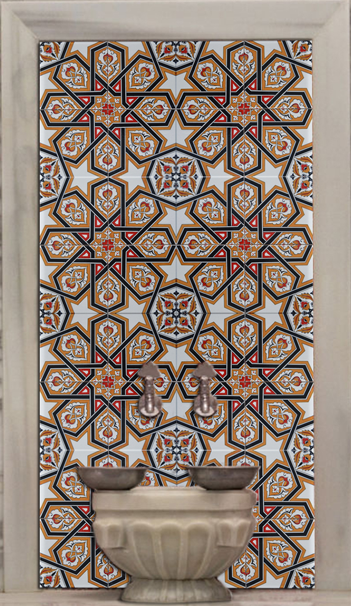 80X160 Kurna Başı Çini Karolar-21